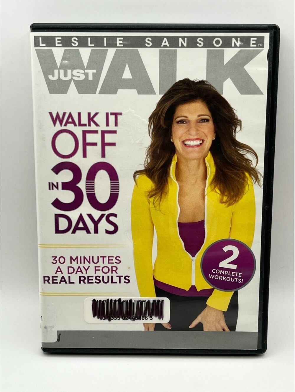 Leslie Sansone: Walk It Off in 30 Days DVD Widescreen Fitness